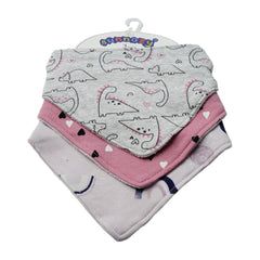 BABY BIB 3PC PACK MDW-23 CHI BI2016 Default Title - MamasJan KidsWear