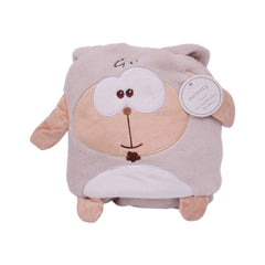 BABY FLEECE WRAPPING SHAWL HOODED MDW-23 CHI 05073 Default Title - MamasJan KidsWear