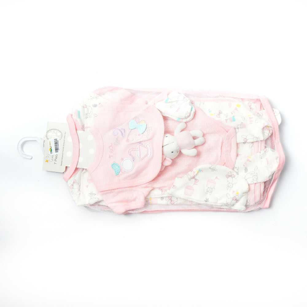 BABY GIFT SET 7PC MDW-23 0-6M CHI S7309 Default Title - MamasJan KidsWear