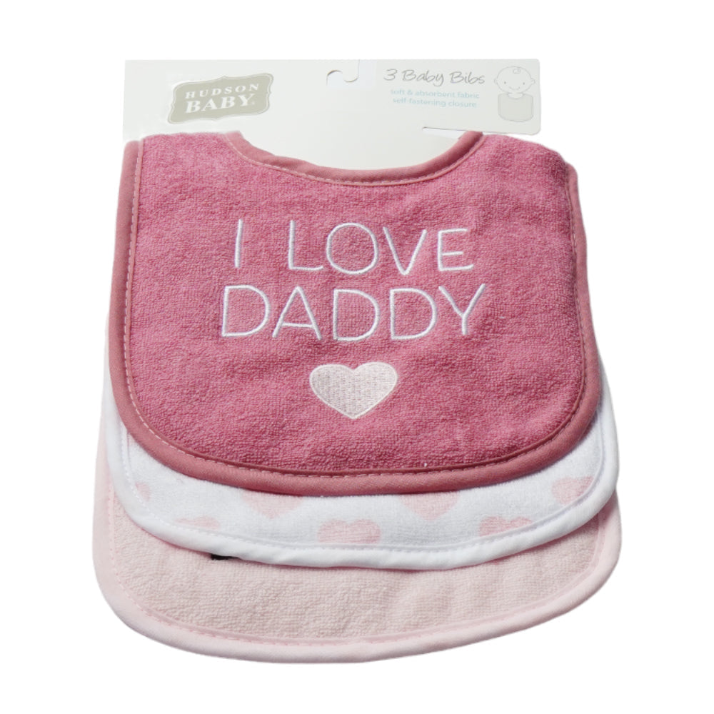 BABY BIB 3PC PACK MDW-23 CHI 23484 Default Title - MamasJan KidsWear