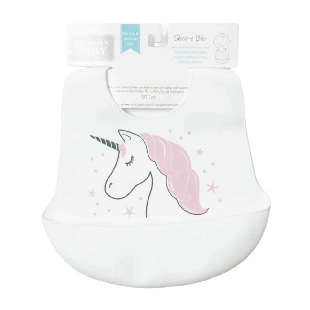 BABY SILICONE BIB MDW-23 CHI 00580CH Default Title - MamasJan KidsWear