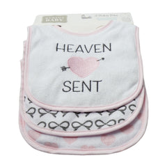 BABY BIB 3PC PACK MDW-23 CHI 23482 Default Title - MamasJan KidsWear