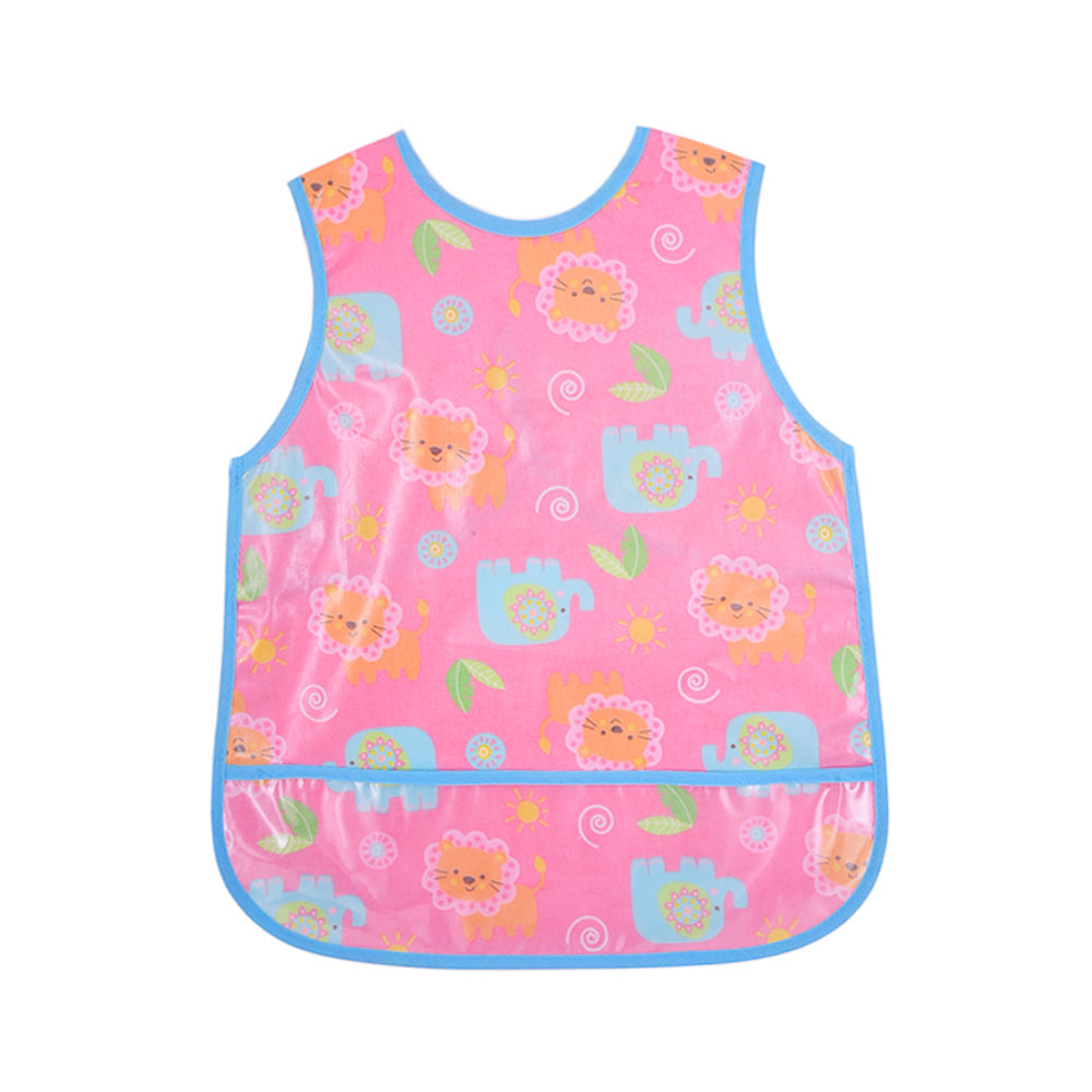BABY PLASTIC BIB APPRON MDW-23 CHI BP41398 Default Title - MamasJan KidsWear