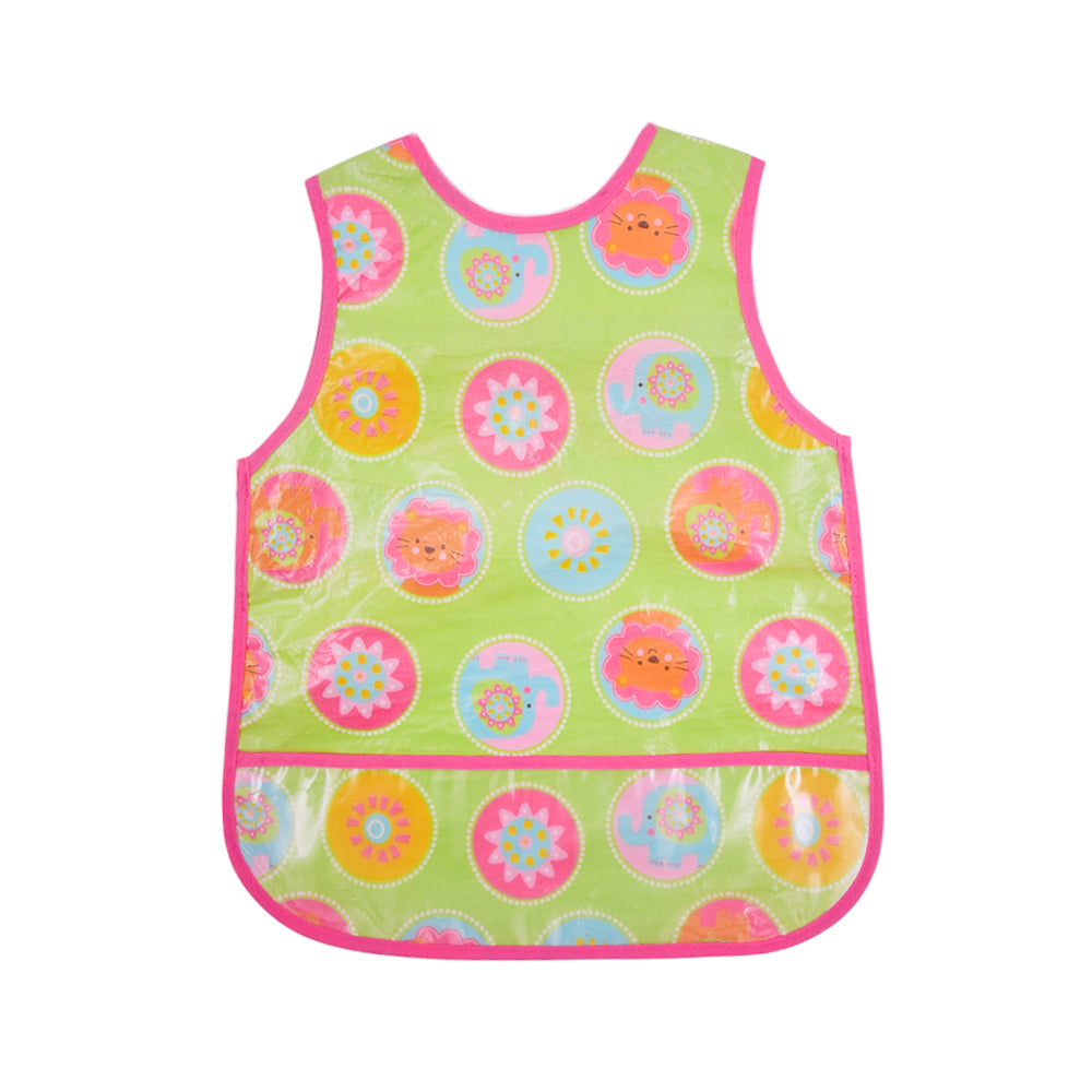 BABY PLASTIC BIB APPRON MDW-23 CHI BP41399 Default Title - MamasJan KidsWear