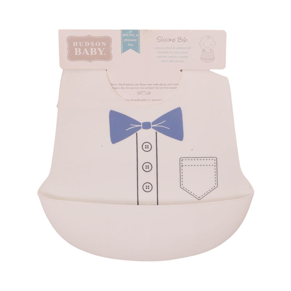 BABY SILICONE BIB MDW-23 CHI 01179CH Default Title - MamasJan KidsWear