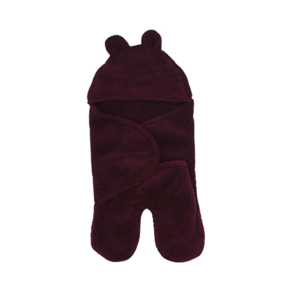 BABY SWADDLE HOODED MDW-23 CHI 19942 Default Title - MamasJan KidsWear