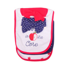 BABY BIB 3PC PACK WITH 2 HEAD BAND MDW-23 CHI 17614 Default Title - MamasJan KidsWear