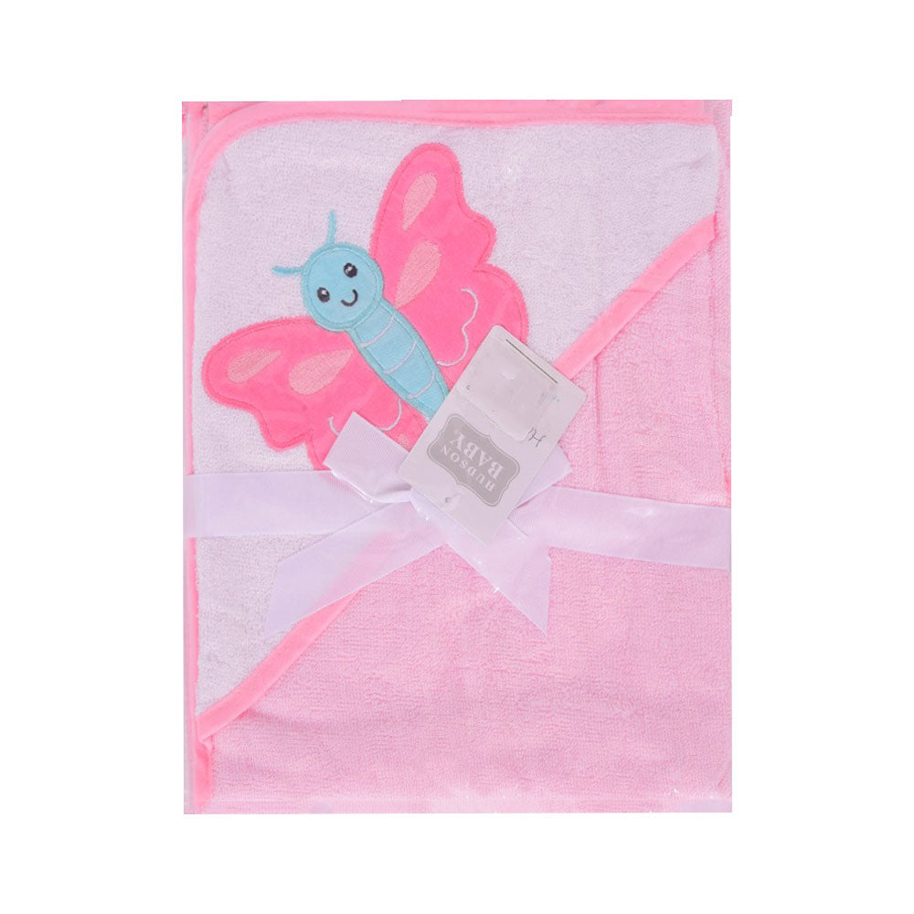 BABY BATH TOWEL HOODED MDW-23 CHI 00020CH Default Title - MamasJan KidsWear