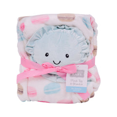BABY FLEECE WRAPPING SHAWL WITH TOYS MDW-23 CHI 00401CH Default Title - MamasJan KidsWear