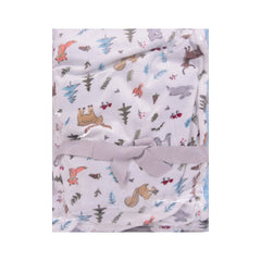 BABY FLEECE WRAPPING SHAWL MDW-23 CHI 52407CH Default Title - MamasJan KidsWear