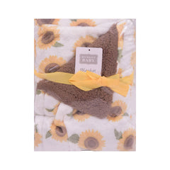 BABY FLEECE WRAPPING SHAWL MDW-23 CHI 00063CH Default Title - MamasJan KidsWear