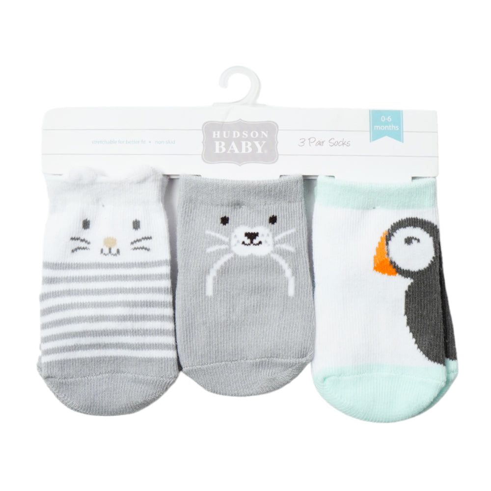 BABY SOCKS 3 PAIR PACK MDW-23 CHI 00123CH Default Title - MamasJan KidsWear