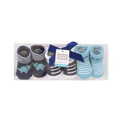 BABY BOOTIES 3 PAIR SET MDW-23 CHI 00764CH Default Title - MamasJan KidsWear