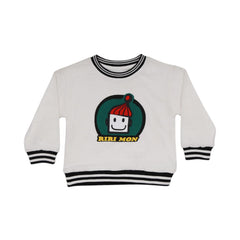 BOYS L/S ROUND NECK T-SHIRT MZW-23 18-24M 028 Default Title - MamasJan KidsWear