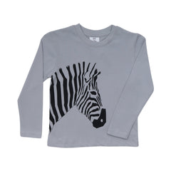 BOYS L/S T-SHIRT HOP & ROLL GREY MZW-23 2-3 YEAR JB212 Default Title - MamasJan KidsWear