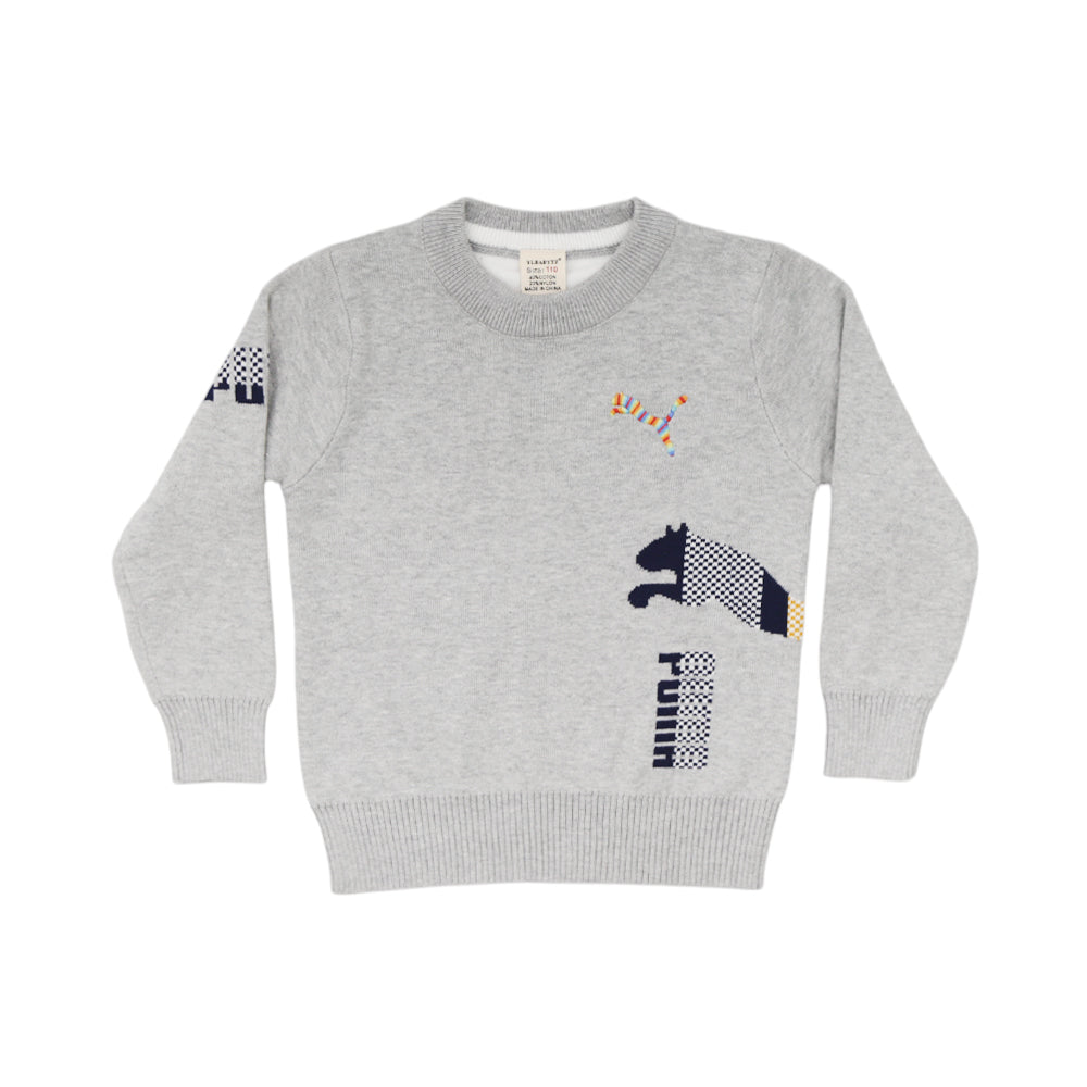 BOYS L/S SWEATER MZW-23 3-4 YEAR 3J Default Title - MamasJan KidsWear
