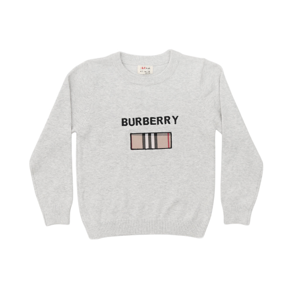 BOYS L/S SWEATER MZW-23 4-5 YEAR 8J Default Title - MamasJan KidsWear