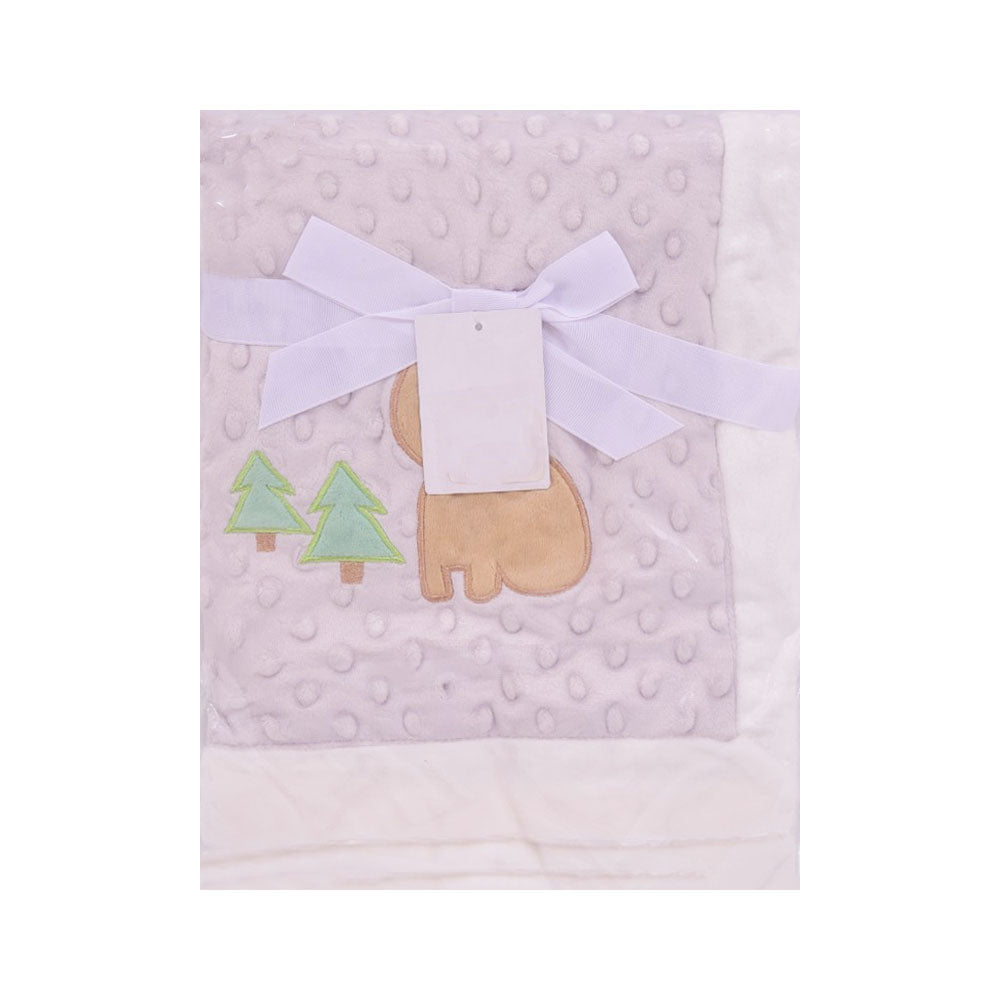 BABY FLEECE WRAPPING SHAWL MDW-23 MP51923 Default Title - MamasJan KidsWear