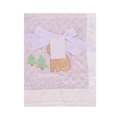 BABY FLEECE WRAPPING SHAWL MDW-23 MP51923 Default Title - MamasJan KidsWear