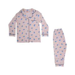 BOYS L/S 2PC SLEEPING SUIT MDW-23 7-8 YEAR 003 Default Title - MamasJan KidsWear