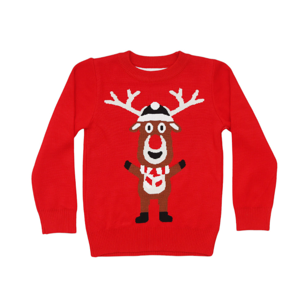 BOYS L/S SWEATER MDW-23 4-5 YEAR B-10 Default Title - MamasJan KidsWear