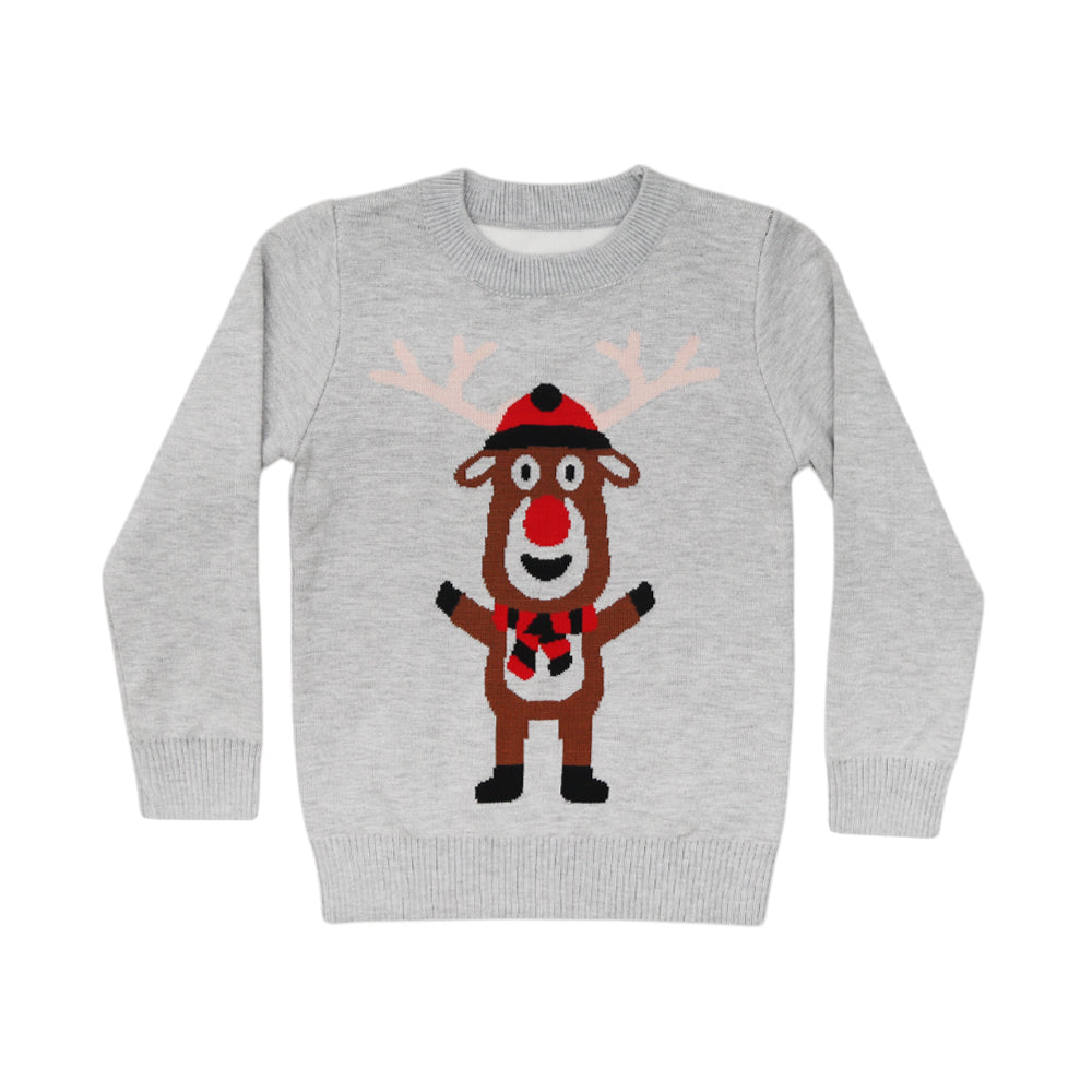 BOYS L/S SWEATER MDW-23 5-6 YEAR B-10 Default Title - MamasJan KidsWear