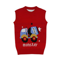BOYS S/L SWEATER MDW-23 5-6 YEAR A-17 Default Title - MamasJan KidsWear