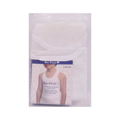 BOYS S/L VEST 2PC PACK NICE & EASY MZW-23 11-12 YEAR HC-009 Default Title - MamasJan KidsWear