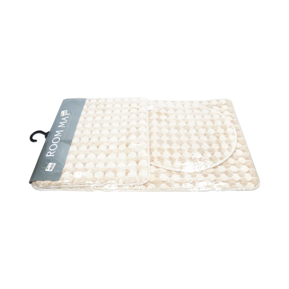 BATH MAT 3PC SET 50X80 IR B-245-274 Default Title - MamasJan Household