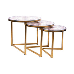 TABLE SET 3PC IR A+B A79 Default Title - MamasJan Household