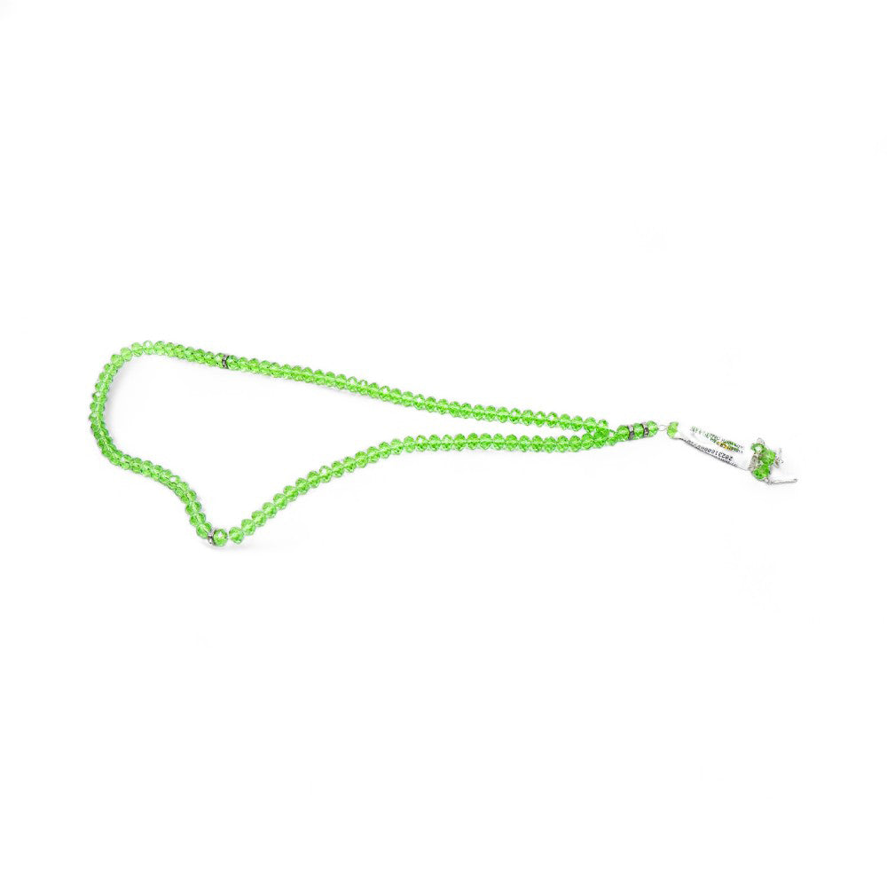 TASBEEH CRYSTAL NO.8 100 BEADS WITH CHAIN Default Title - MamasJan Household