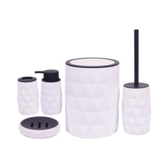 BATHROOM SET 5PC ACRYLIC IR KL9136 Default Title - MamasJan Decoration