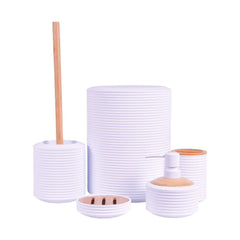 BATHROOM SET 5PC ACRYLIC IR KL9142-B Default Title - MamasJan Decoration