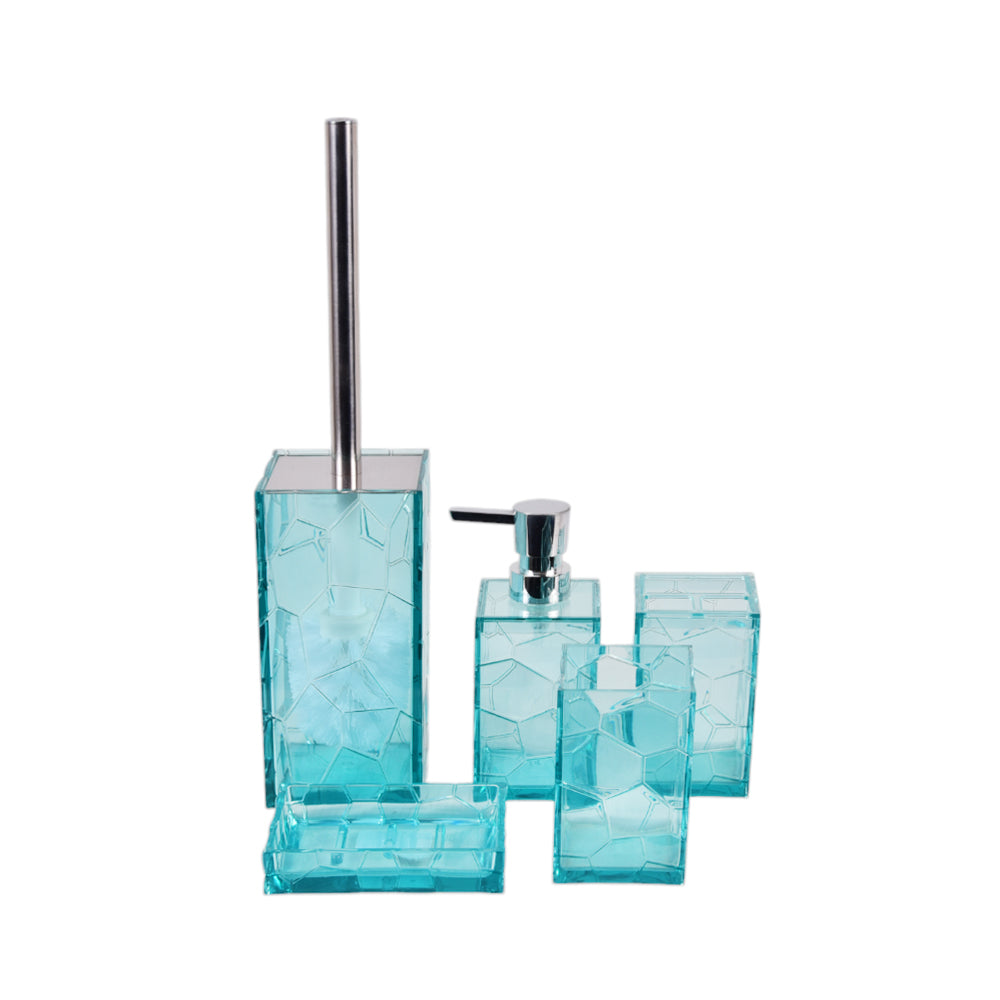 BATHROOM SET 5PC ACRYLIC IR HA391 Default Title - MamasJan Decoration