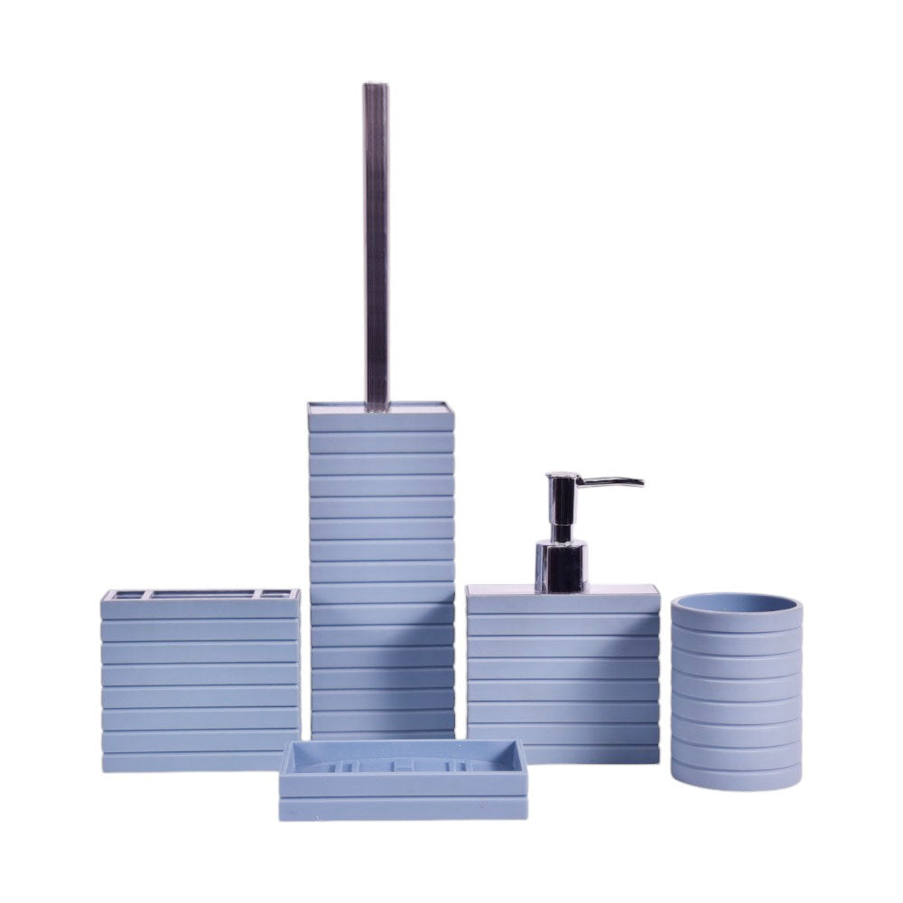 BATHROOM SET 5PC ACRYLIC IR HA081 Default Title - MamasJan Decoration