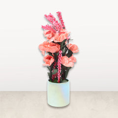 ARTIFICIAL FLOWER POT IR ADF1-3 Default Title - MamasJan Decoration