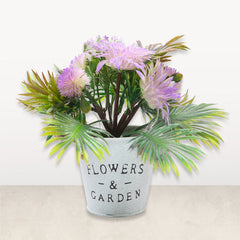 ARTIFICIAL FLOWER POT IR ADF1-34 Default Title - MamasJan Decoration