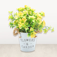 ARTIFICIAL FLOWER POT IR ADF1-37 Default Title - MamasJan Decoration