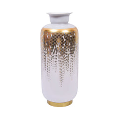 VASE CRYSTAL BRASS IR SA-M80546-1 JS1819-D24-5 Default Title - MamasJan Decoration