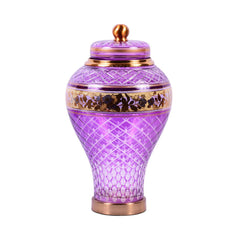 BOWL CANDY CRYSTAL BRASS IR SA-M81631-1 JSC09-D12-4 Default Title - MamasJan Decoration