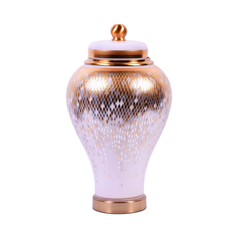 BOWL CANDY CRYSTAL BRASS IR SA-M81631-1 JS1819-D24-5 Default Title - MamasJan Decoration