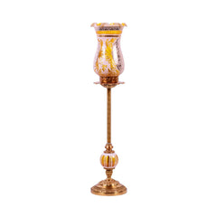 LAMP CRYSTAL BRASS IR XC-025 J303-2-H13/A25 Default Title - MamasJan Decor
