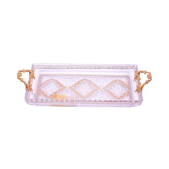 DISH CRYSTAL BRASS IR H-P15-5010 EAC-151B1-20 Default Title - MamasJan Decoration