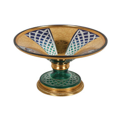 BOWL CRYSTAL BRASS IR E9-B3050-1 JSC24-713 Default Title - MamasJan Decoration