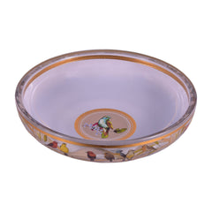 BOWL CRYSTAL BRASS IR MS-A076 JSLT023-629 Default Title - MamasJan Decoration