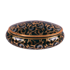 BOWL CANDY CRYSTAL BRASS IR MS-A165 JSLT032-539-2 Default Title - MamasJan Decoration