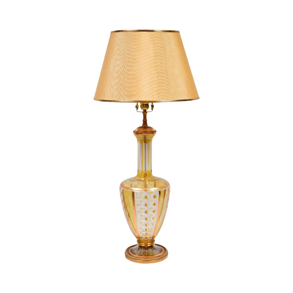 LAMP CRYSTAL BRASS IR E9-L1041-1-W JSB11-26 Default Title - MamasJan Décor