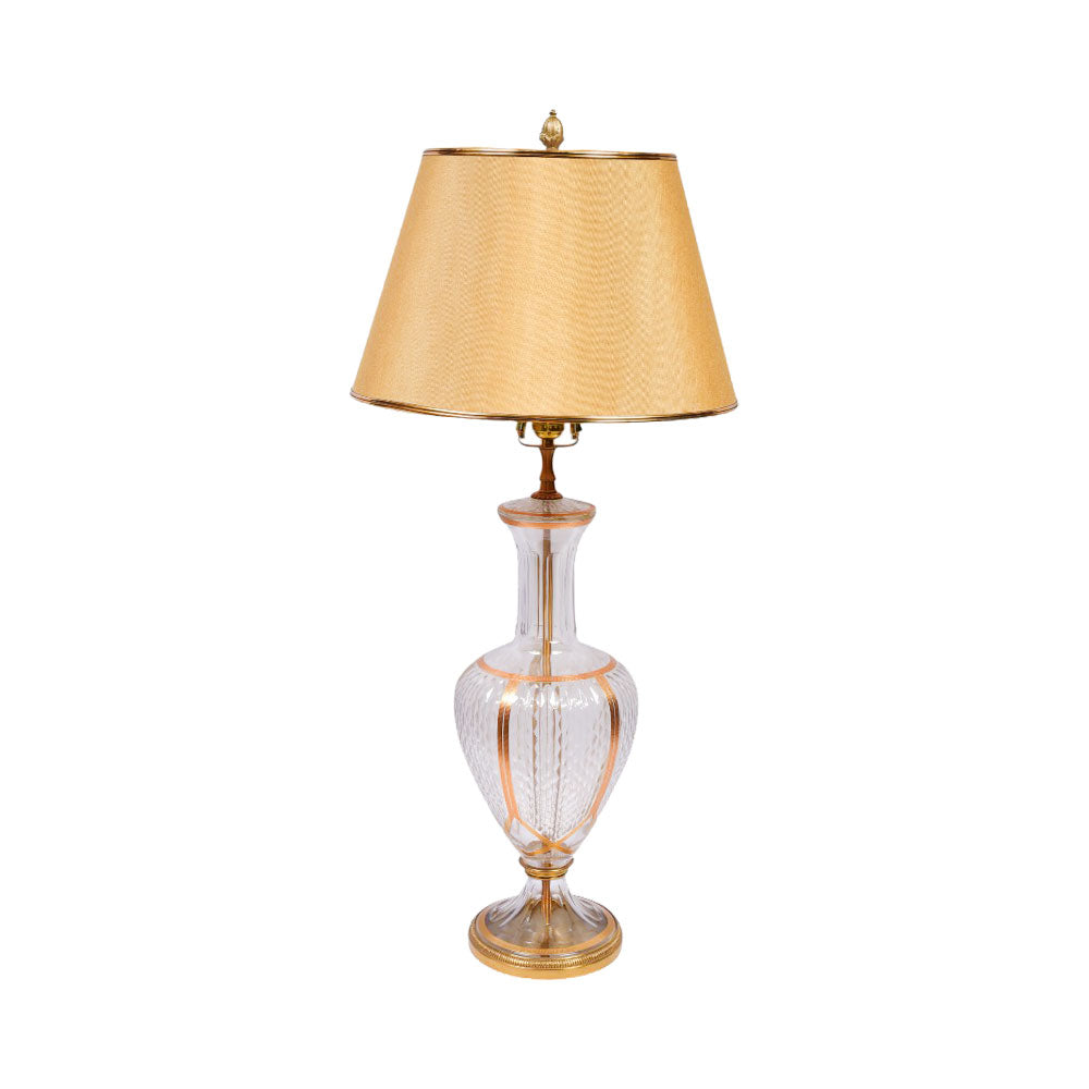 LAMP CRYSTAL BRASS IR E9-L1112-2-W JSA09-20 Default Title - MamasJan Decor