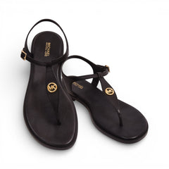 MK SANDAL 40S1MAFA2L BLK 9M (IR) Default Title - MamasJan Ladies Shoes & Bags