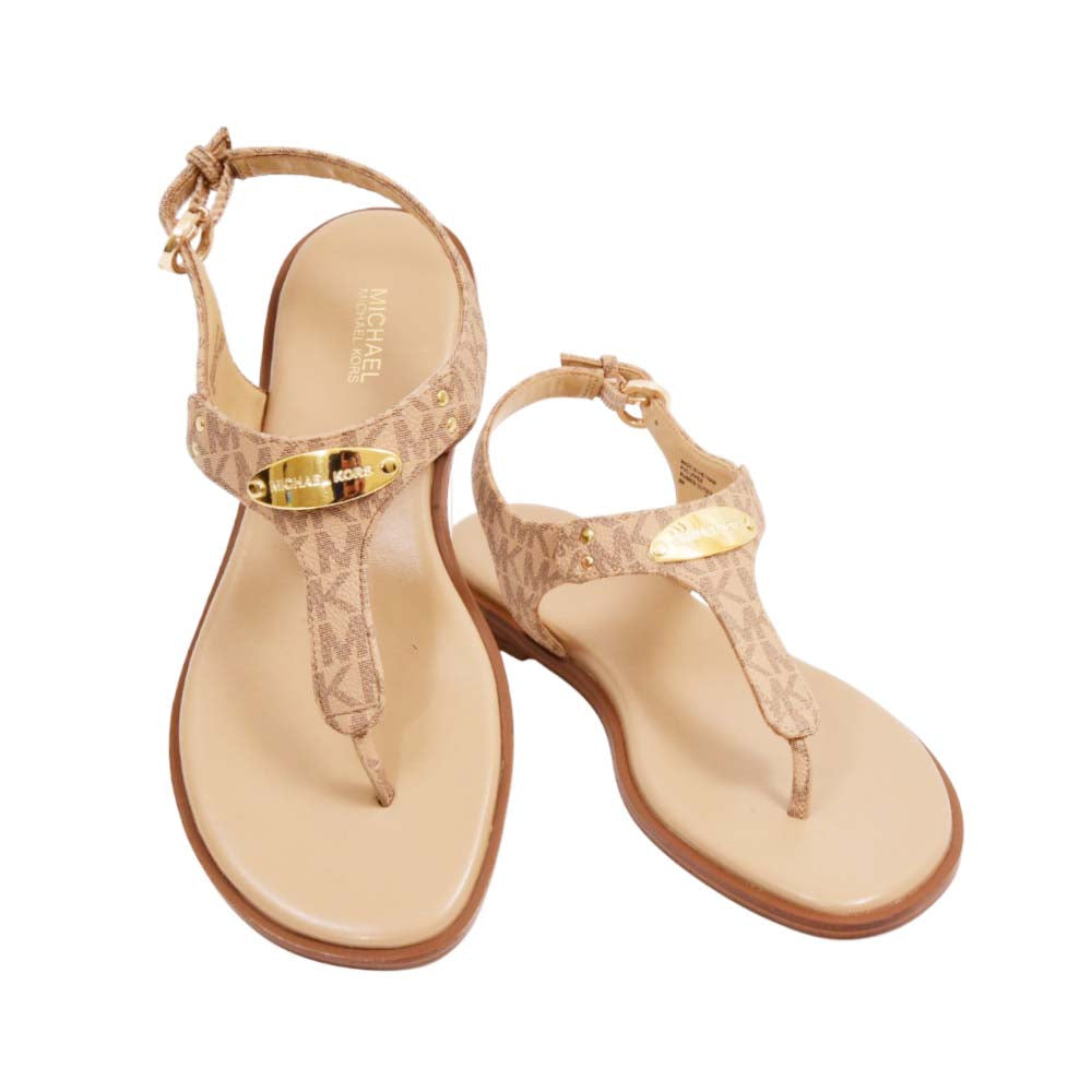 MK SANDAL 40R5MKFA1B CAMEL 8 (IR) Default Title - MamasJan Ladies Shoes & Bags